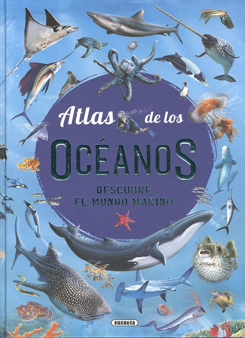 Atlas visual de los océanos y biodiversidad marina