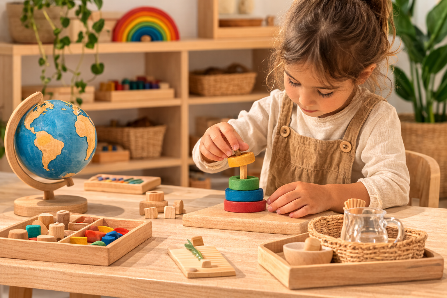 Material pedagógico Montessori