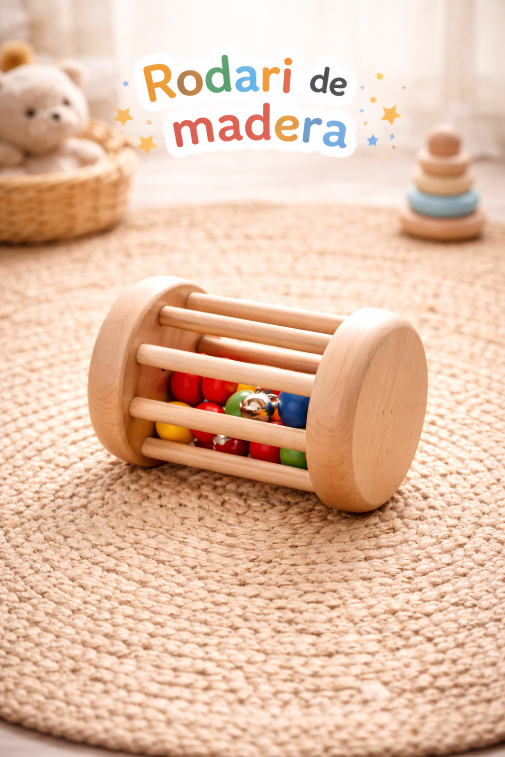 Rodari de madera, un Juguete Montessori esencial