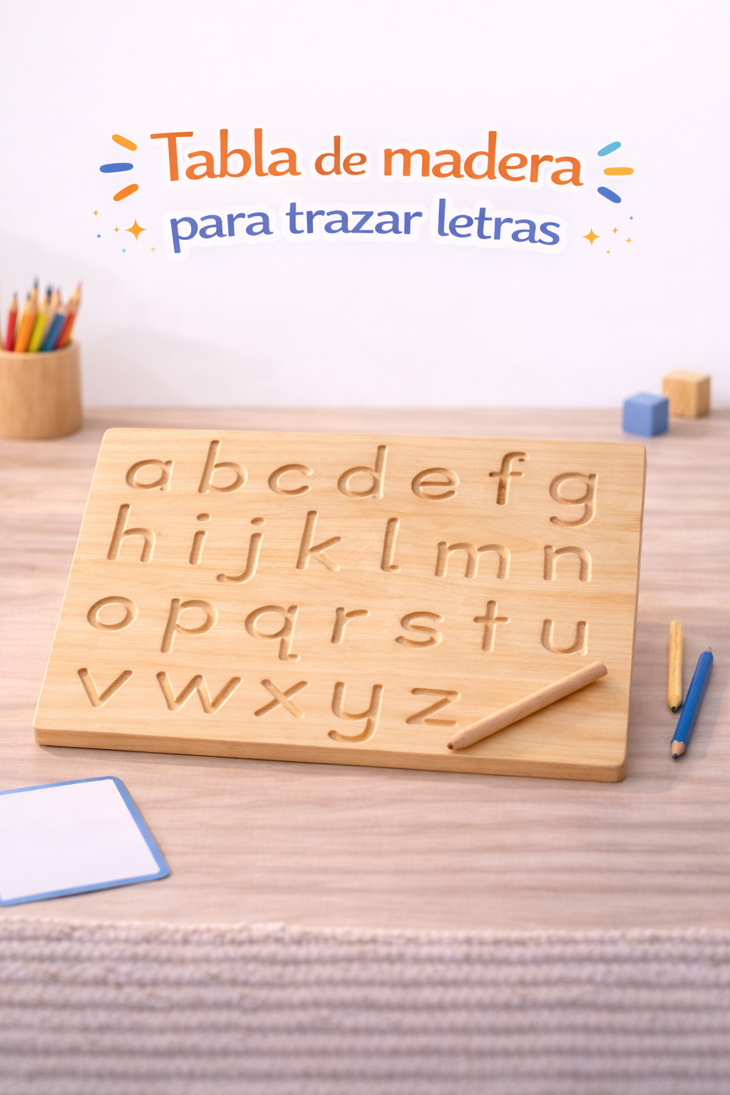 Tablas de seguimiento de letras: Material de Lenguaje Montessori